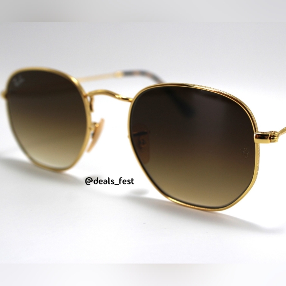 Model Display Rayban Hexagonal Rb3548n Gradient B… - image 6